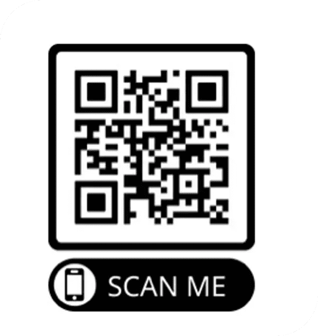 QR code with "Scan Me" text below.